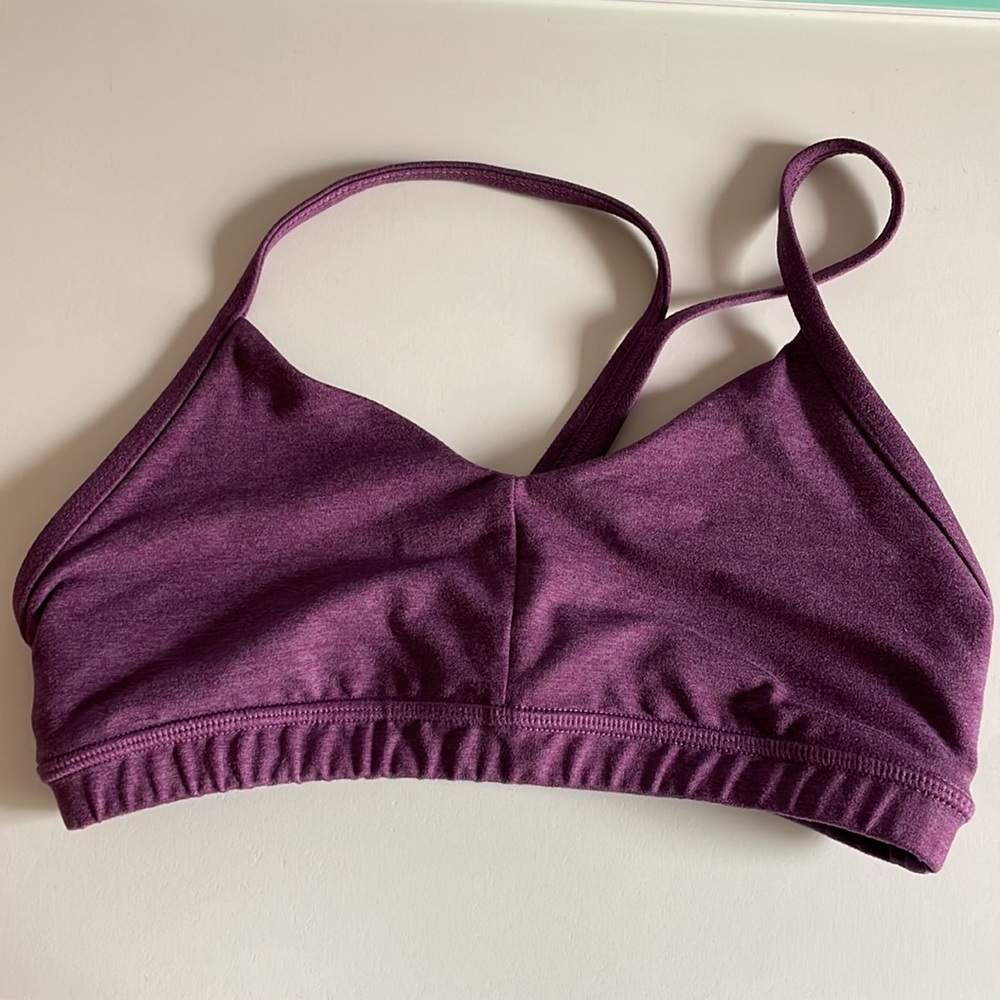 FLEO Women's Purple Seamless Bralette - Picture 1 of 3